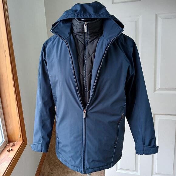 Weatherproof Other - Weatherproof Ultra Tech Removable Hood Fleece Lined Jacket S windbreaker coat